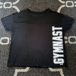 Girls 14/16 Justice Gymnast Crop Top